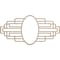 Ekena Millwork Elizabeth Wood Fretwork Pierced Ceiling Medallion, Birch, 30"W x 15"H x 8 1/4"IW x 14 1/4"IH x 3/8"T CMWP30X15X0375EBBI - alternate 1